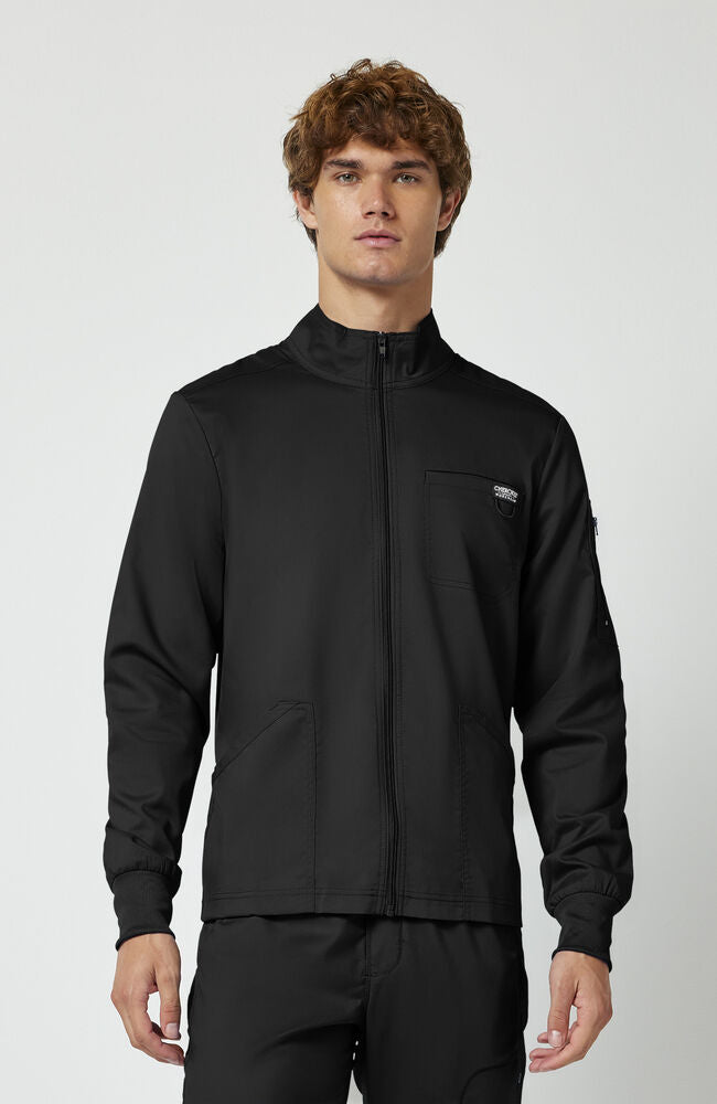 Men's Zip Front Scrub Jacket | Cherokee – Cherokee Uniforms