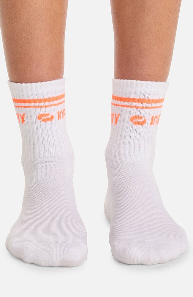 ::White/ Vivid Orange