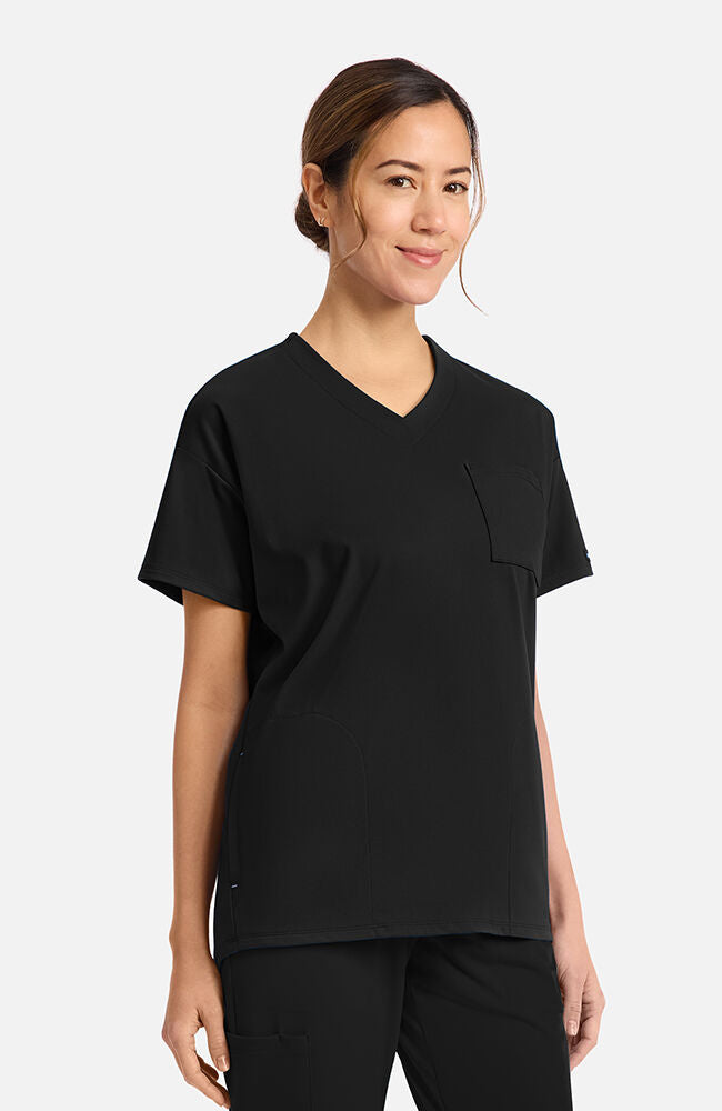 Women's V-Neck Tunic Scrub Top | Cherokee Uniforms