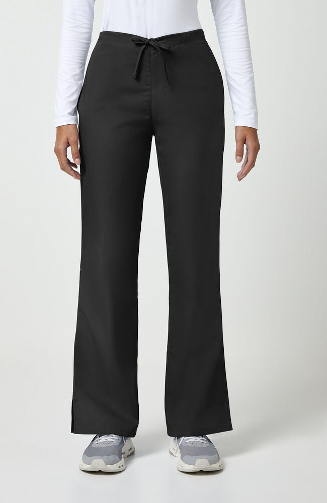 Women's Natural Rise Flare Leg Drawstring Pant | Cherokee Uniforms