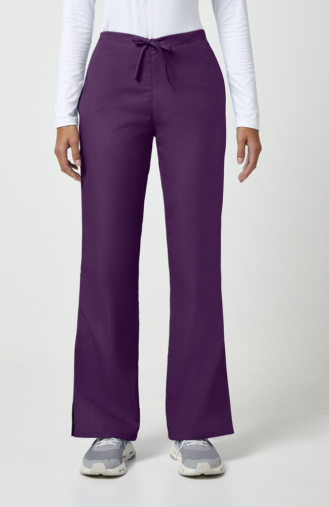 Women's Natural Rise Flare Leg Drawstring Pant | Cherokee Uniforms