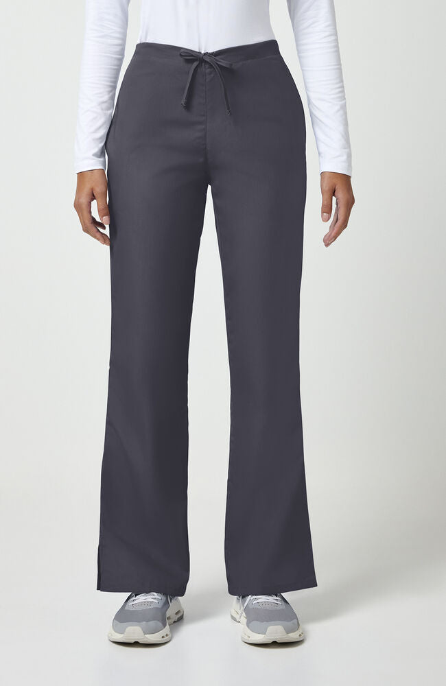 Women's Natural Rise Flare Leg Drawstring Pant | Cherokee Uniforms