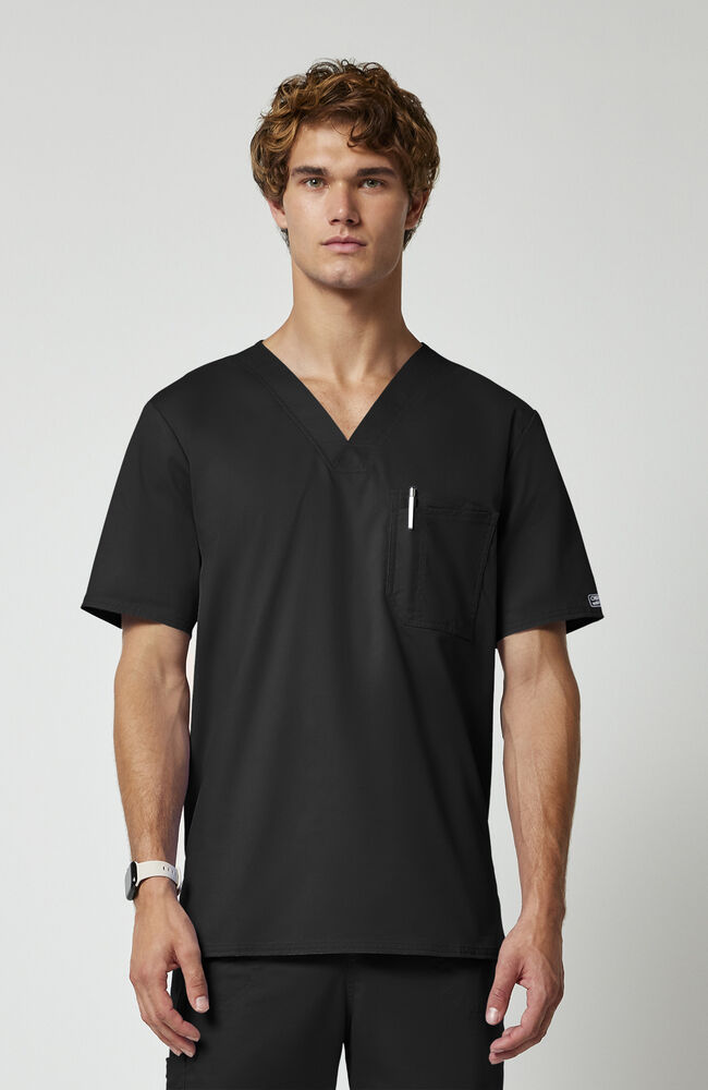 SCRUBS Vネックシャツ USサイズ M 4色セット Men's V-Neck Chest Pocket Solid Scrub Top | Cherokee Uniforms