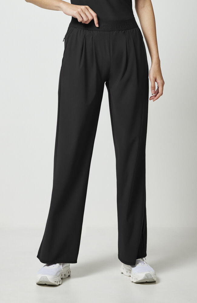 Women's High Rise 3-Pocket Wide Leg Scrub Pant | Cherokee Uniforms