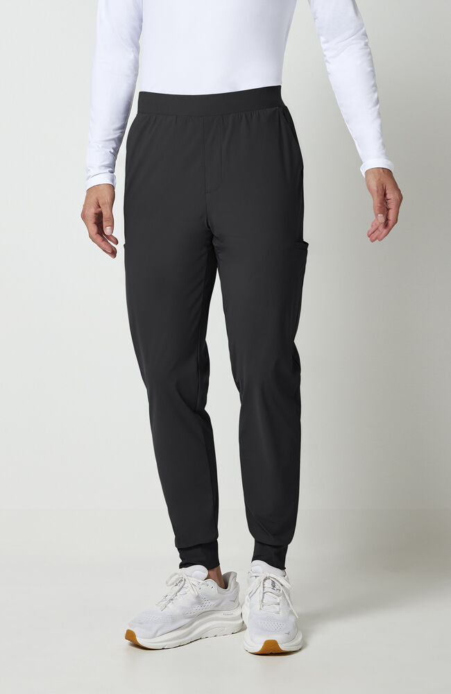 schurkisch Block jogger PT-BL スノーボードウェア Men's 5-Pocket Interior Drawstring Jogger Scrub Pant | Cherokee