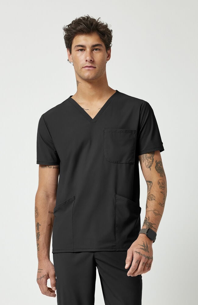 Men's 3-Pocket V-Neck Scrub Top | Cherokee Uniforms
