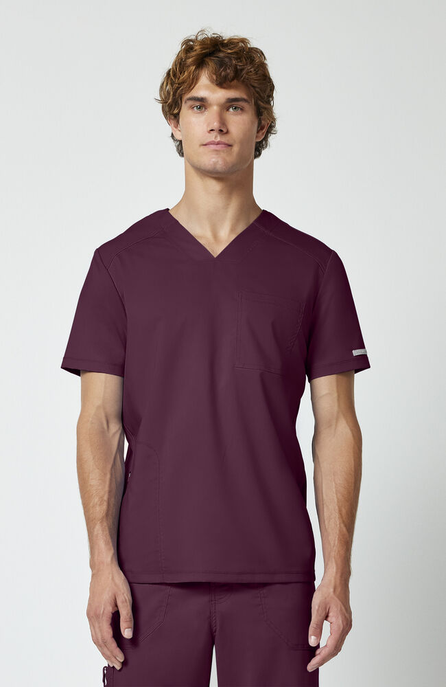 Chest114 トゥワーク　'23 Men's Mesh Panel 2-Pocket V-Neck Scrub Top | Cherokee – Cherokee
