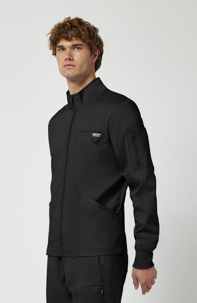 Men's Zip Front Scrub Jacket | Cherokee – Cherokee Uniforms