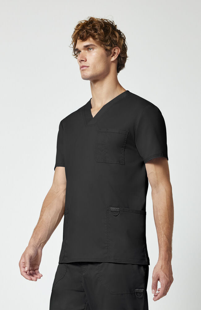 Men's Utility 3-Pocket V-Neck Scrub Top | Cherokee – Cherokee Uniforms