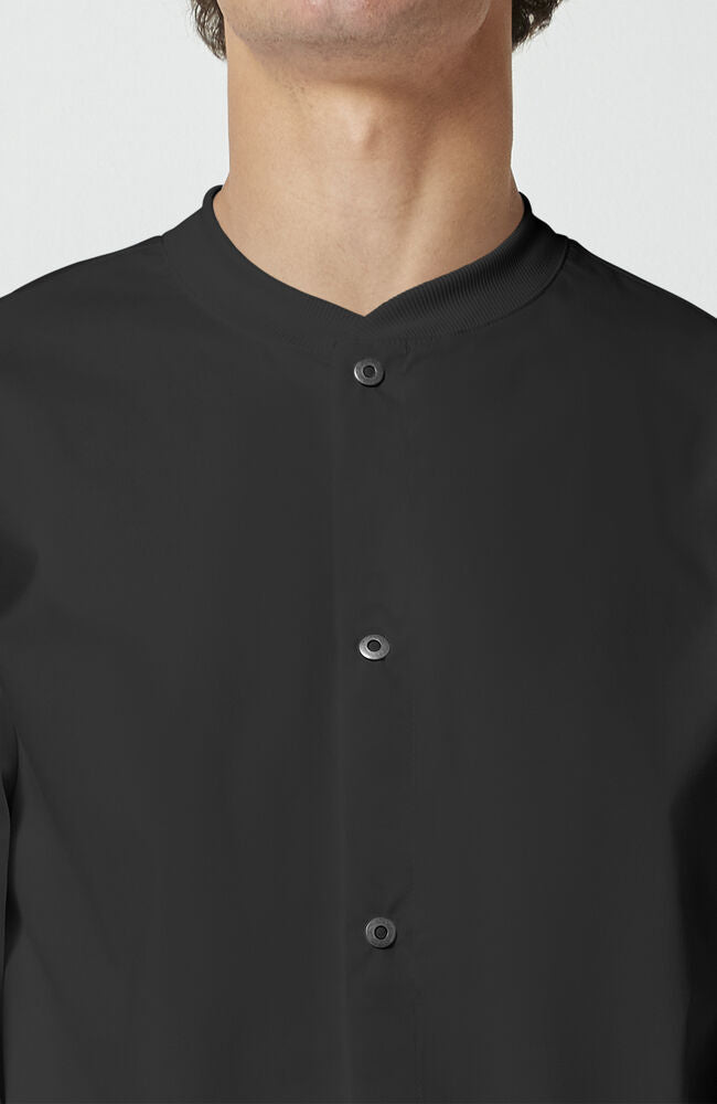 Men's Snap Front Warm-Up Solid Scrub Jacket – Cherokee Uniforms