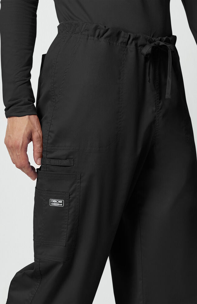 Unisex Drawstring 5-Pocket Cargo Scrub Pant | Cherokee – Cherokee