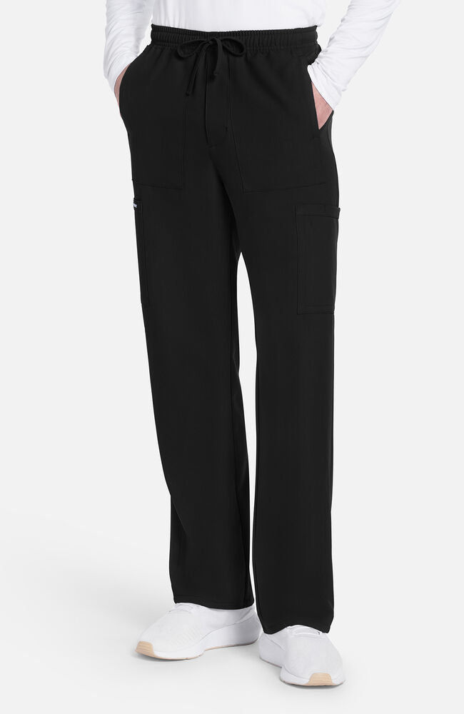 Men's Zip Fly Cargo Straight Leg Scrub Pant | Cherokee Uniforms