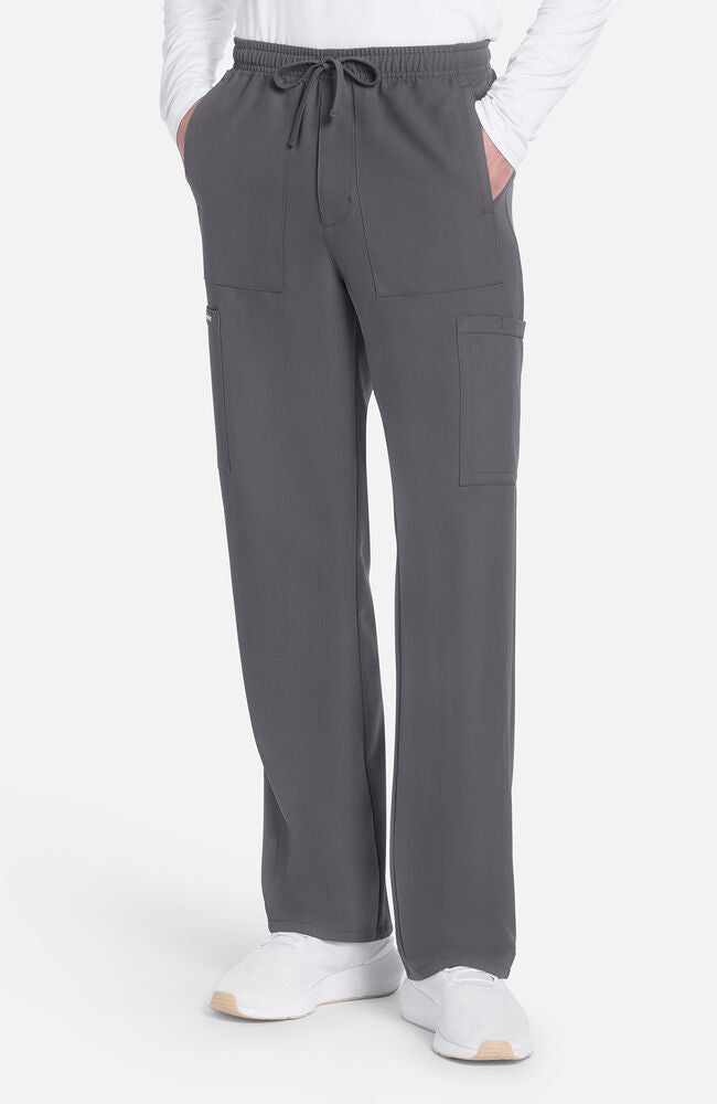 Men's Zip Fly Cargo Straight Leg Scrub Pant | Cherokee Uniforms