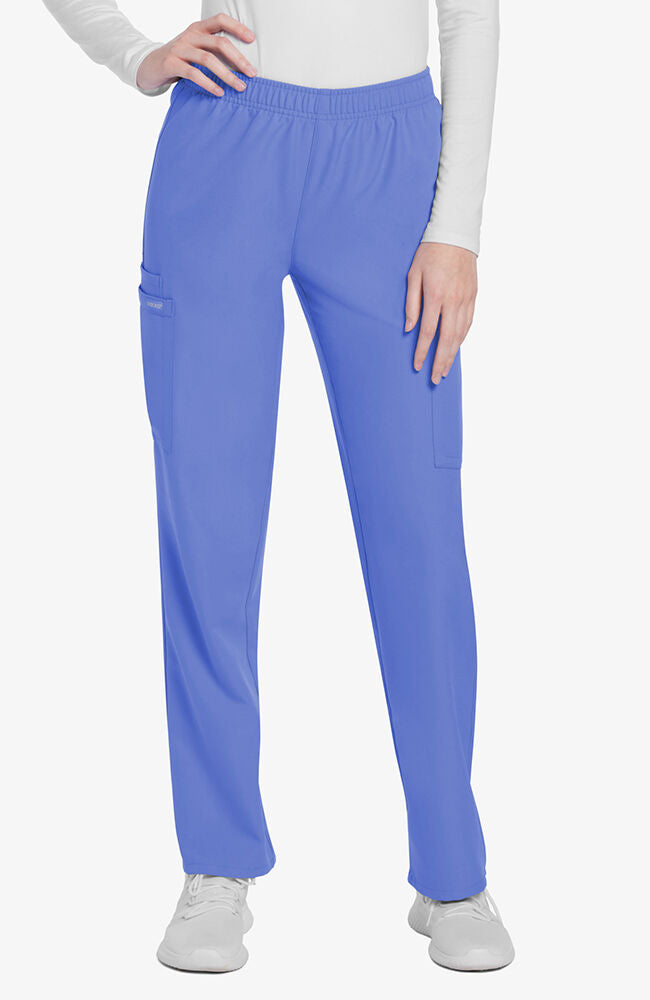 Women's Pull-On Slim Leg Cargo Scrub Pant | Cherokee Uniforms