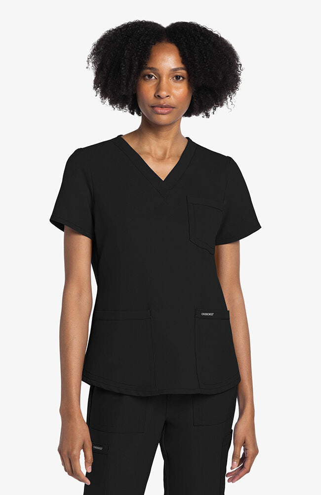 クロミちゃん 　wtaps GRADE SIERRA Women's 3-Pocket V-Neck Shirttail Scrub Top | Cherokee Uniforms