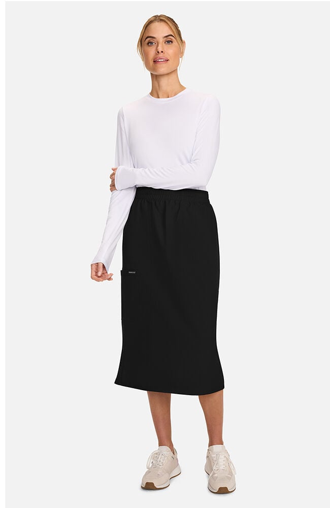 Women's 3-Pocket Midi Scrub Skirt | Cherokee Uniforms