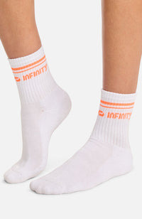 ::White/ Vivid Orange
