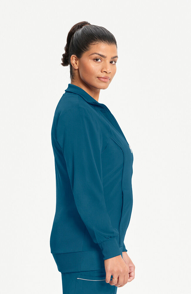 Women's Zip Front Warm Up Scrub Jacket | Cherokee – Cherokee Uniforms