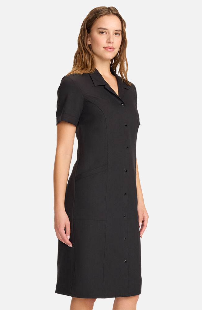 Women's 2-Pocket Snap Front Scrub Dress | Cherokee Uniforms