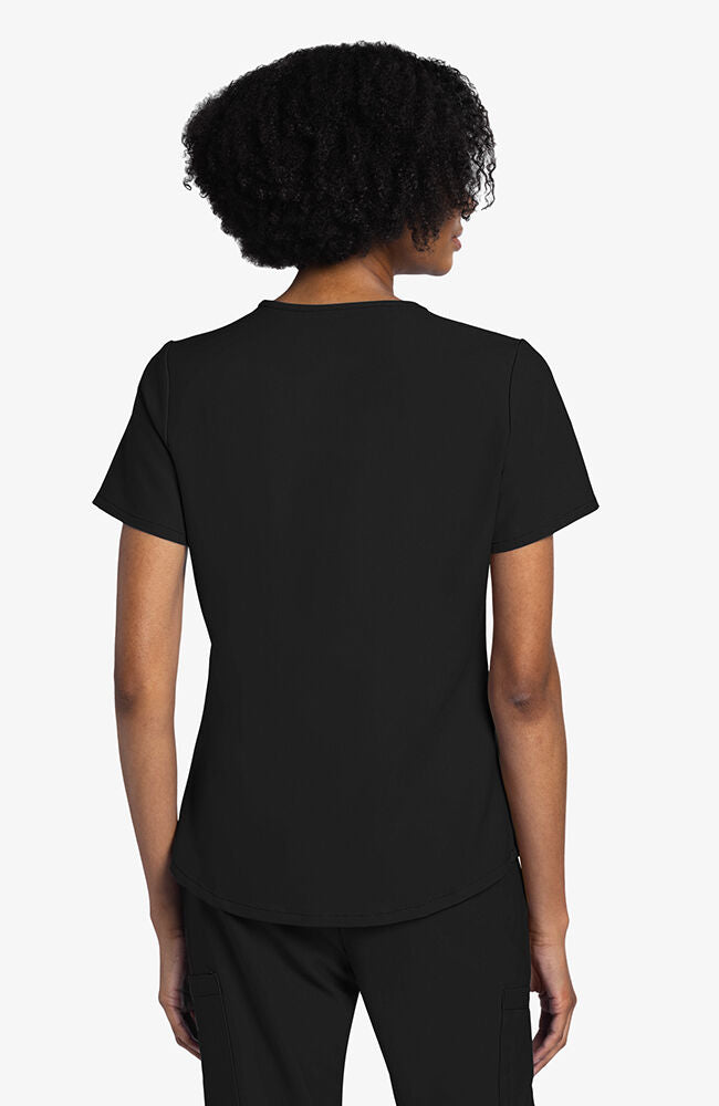 Women's 3-Pocket V-Neck Shirttail Scrub Top | Cherokee Uniforms