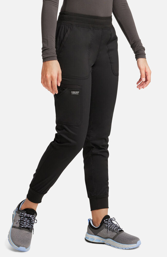 Women's Mid Rise Jogger Scrub Pant | Cherokee – Cherokee Uniforms
