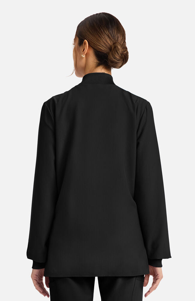 Women's 2-Pocket Zip Front Scrub Jacket | Cherokee Uniforms