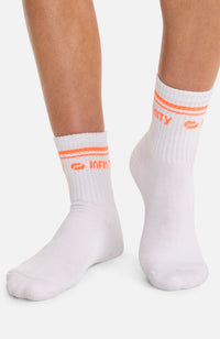 ::White/ Vivid Orange