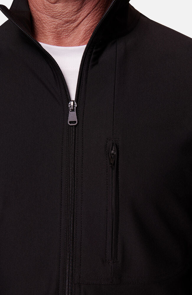 Man ソフビ服 Men's Zip Front Mock Neck Scrub Jacket | Cherokee – Cherokee Uniforms