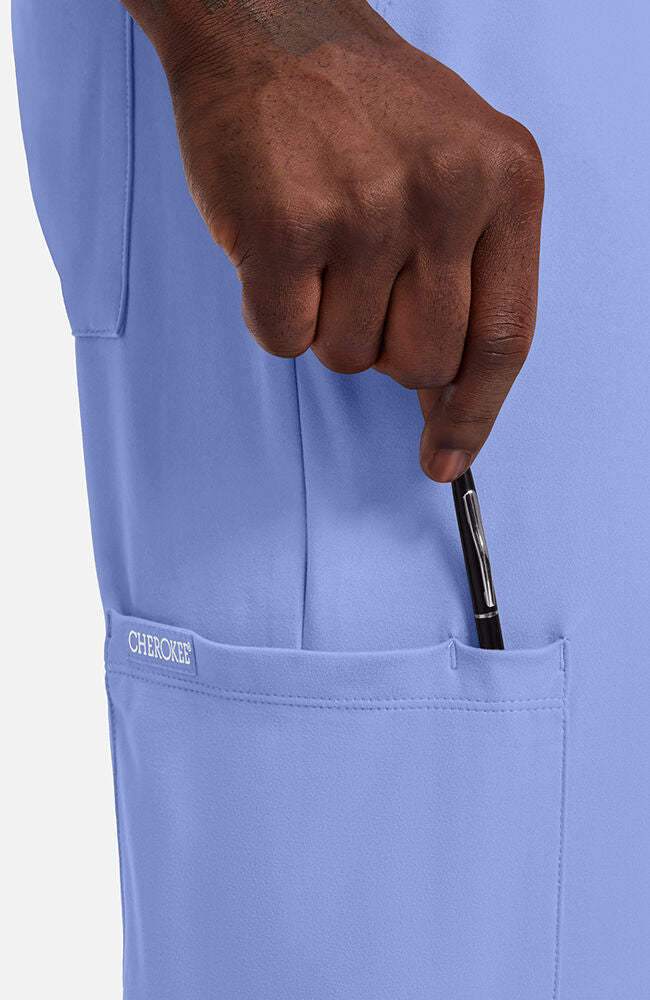 Men's 5-Pocket Straight Leg Scrub Pant | Cherokee Uniforms