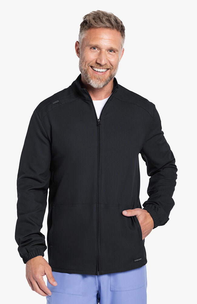Men's 2-Pocket Zip-Front Warm Up Scrub Jacket | Cherokee Uniforms