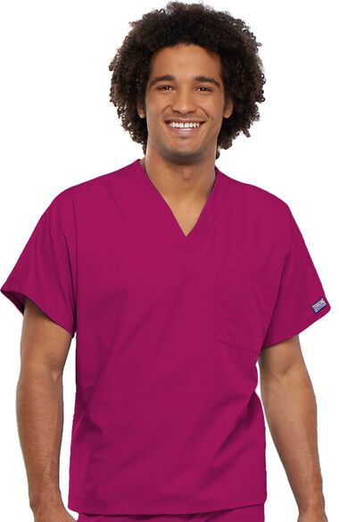 Clearance Cherokee Workwear Originals Unisex V-Neck 1-Pocket Solid Scrub  Top | A