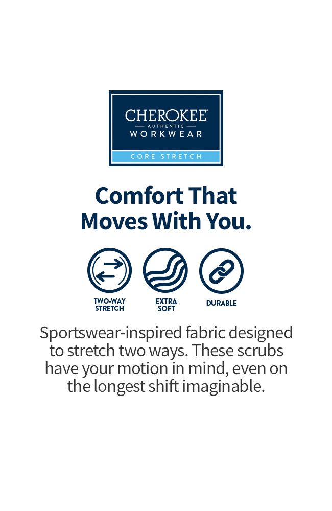 Skechers Vitality V-Neck Scrub Top, Stretch Scrubs  Scrub tops, Cherokee  scrubs workwear, 4 way stretch fabric