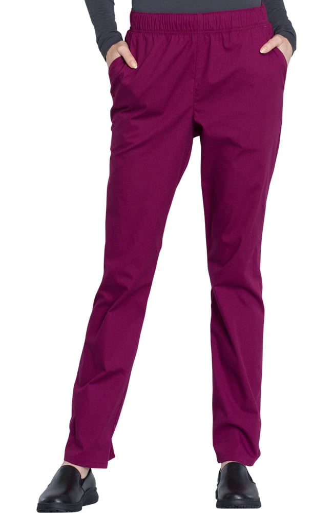 Professionals by Cherokee Workwear Women's Drawstring Tapered Scrub Pant  Clearan