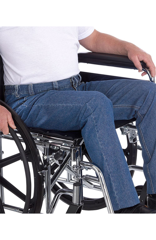 Silverts Men's Stretch Denim Wheelchair Jeans | AllHeart.com Clearance |  allhear